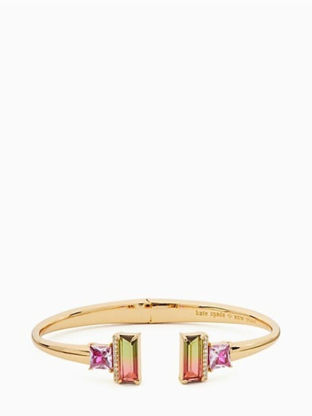 Kate Spade Geo Gems Open Hinged Cuff Bracelet O0RU3220 Multi (974)